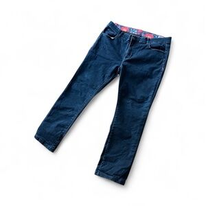 *🤩2/15$🤩 Au Noir Dean Amsterdam Slim Straight Dark Blue Denim Jeans - Size 35